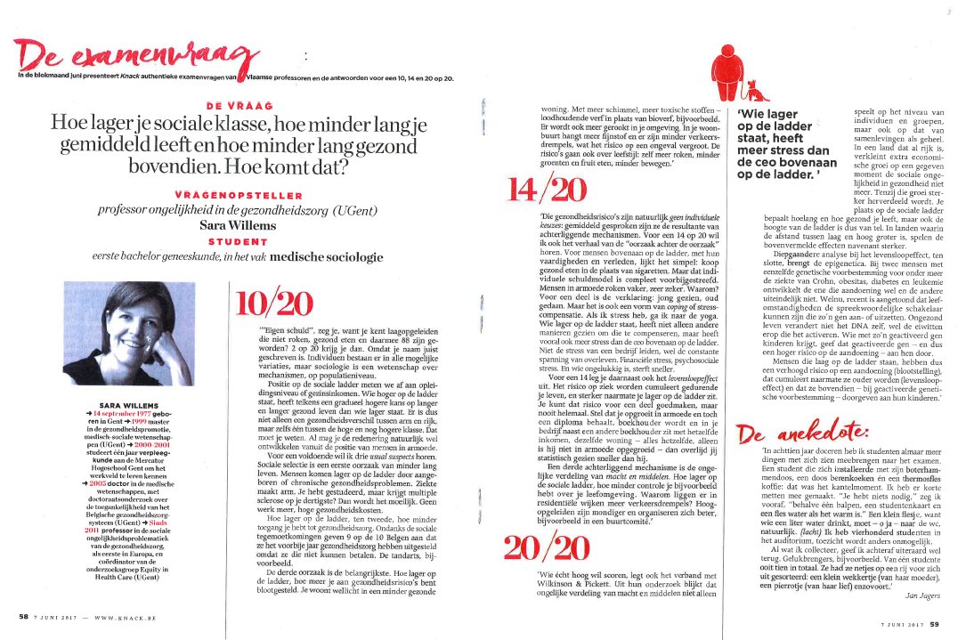 Deze week in <a href="/Knack/">Knack</a> geven we een examenvraag cadeau