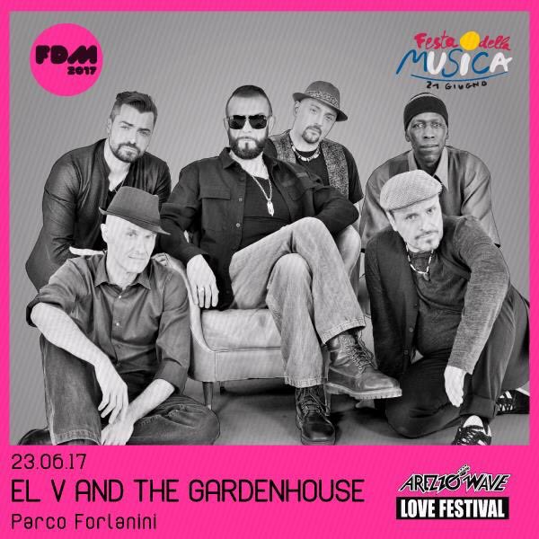 EL V AND THE GARDENHOUSE a #FDM2017 #reggae #ska #latin #soul #Milano #ParcoForlanini #LiveLovers