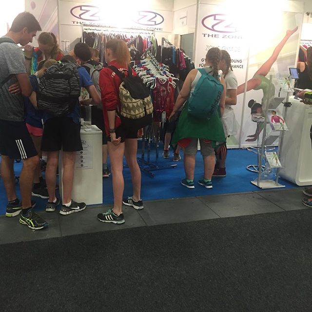 zonegymnastics's tweet photo. Great to meet so many gymnasts In Berlin at the Turnfest, come and say Hi ! Find us in hall 5.2B ! . #turnfest #turnfest2017 #Sales 💜🤸💜 https://t.co/etDYx81jMR