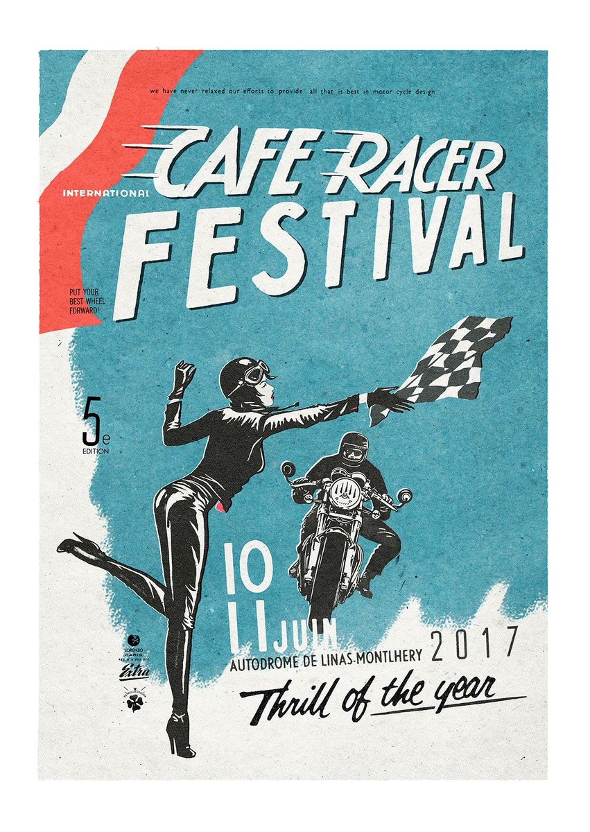 Bonjour France! Cafe Racer Festival here we come!