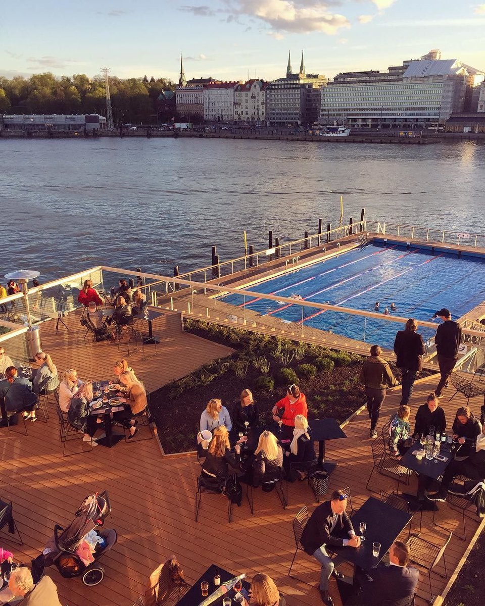 rchetMarch's tweet image. One more from @allasseapool ☀️💥#helsinkiofficial #helsinki #allasseapool #allasseapoolavajaiset