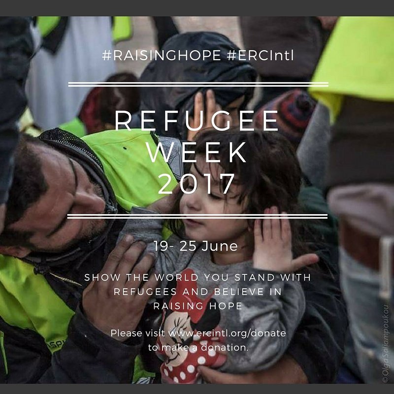 ERCIntl's tweet photo. Only 10 days until @RefugeeWeek, celebrate the contribution of refugees and share what #RaisingHope &amp; #OurSharedFuture mean to you #ERCIntl https://t.co/BGIWhA8H3F