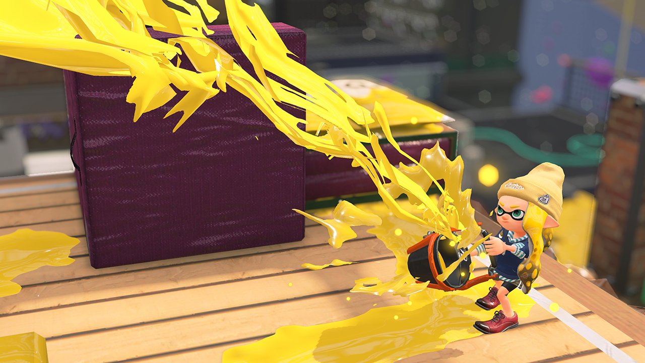 スプラトゥーンアミーボ  パブロ  バケットスロッシャー スプラトゥーンアミーボ パブロ バケットスロッシャー