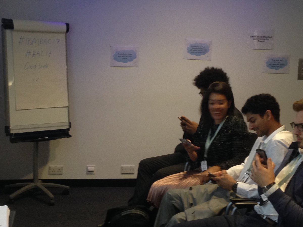 8clarkd's tweet photo. New interns tweeting #IBMBAC17 #BAC17 @liz_will_iams @Milnerpa https://t.co/QjqHbber2Y