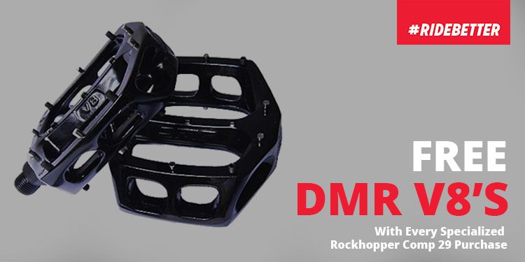 dmr v8 grease port flat pedals