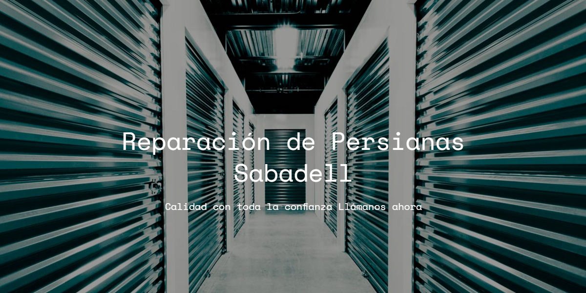 #ReparaPersianas antes de cambiarla en #Sabadell 🤔
Realizamos #ReparacionesDePersianas NO DOMÉSTICAS. https://t.co/ph7gqstb1T https://t.co/dXWoJ5U3jI