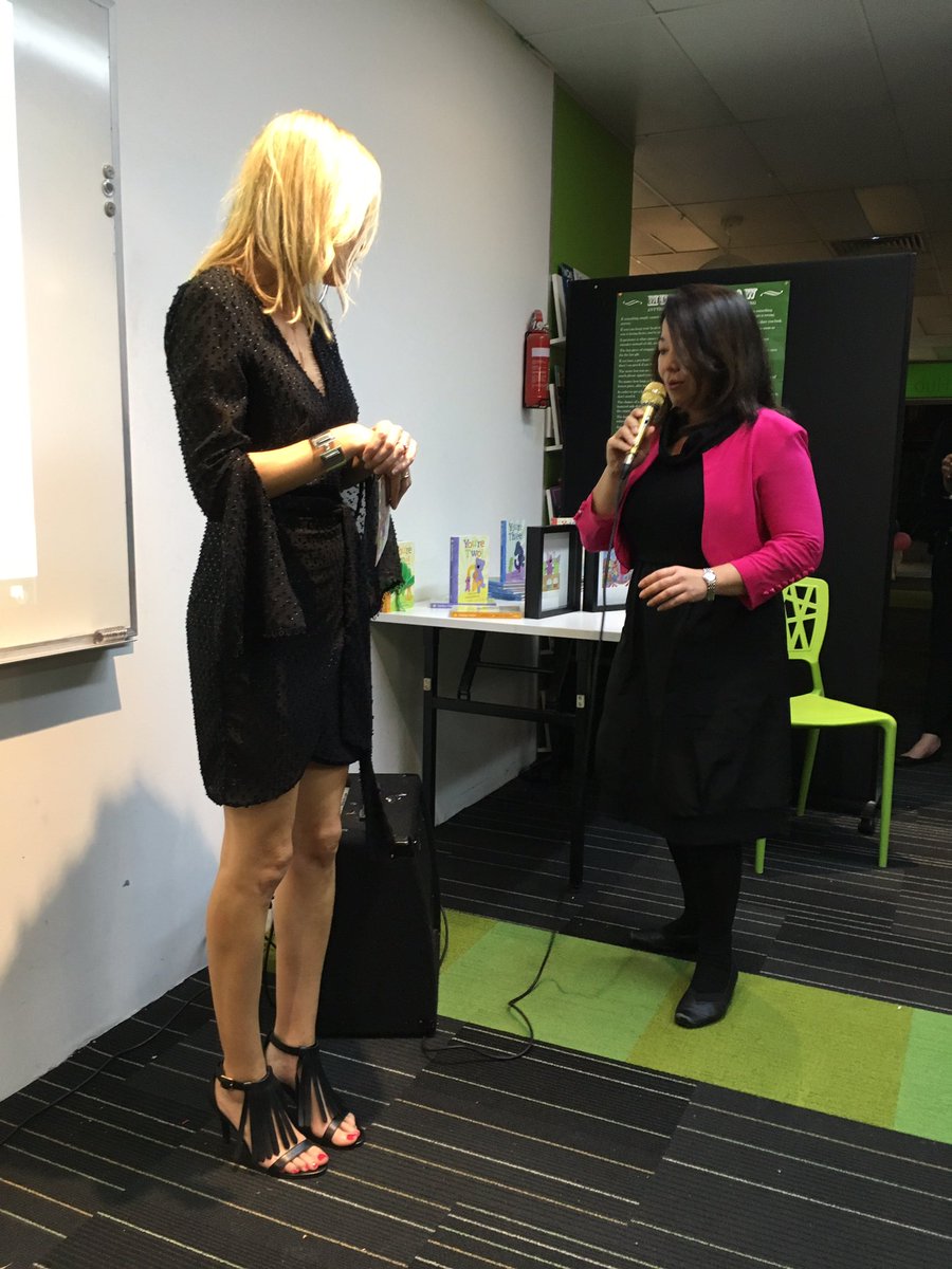 ksimpsonbooks's tweet photo. I know this is twitter & last night = last century but I can't resist showing you pics of the fun had at @unwin_shelly 's launch #yourefive https://t.co/P3RCgpNfgP