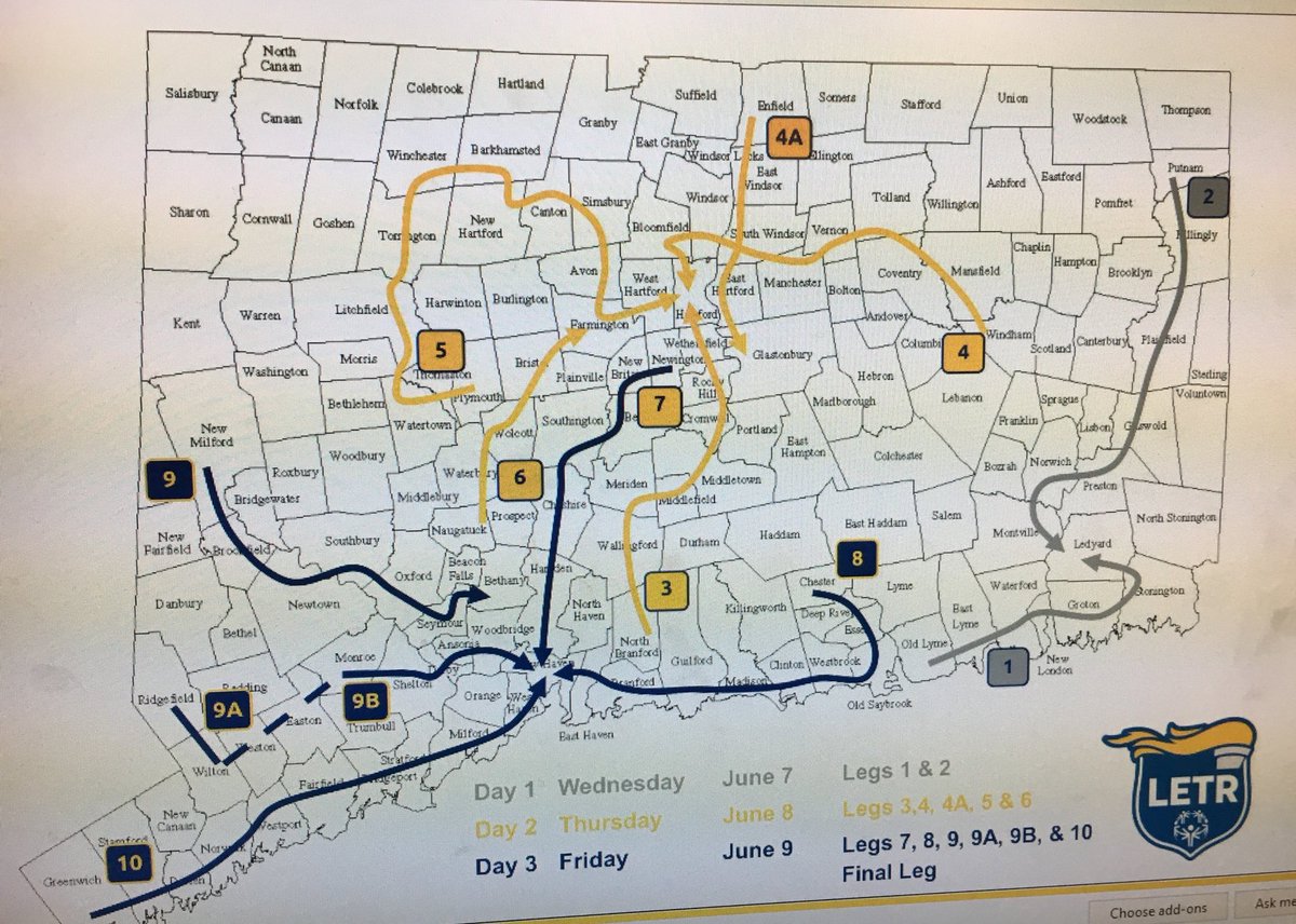 Day 3 of the #CTLETR! Legs 7, 8, 9, 9A, 9B, 10 and The Final Leg at Southern!