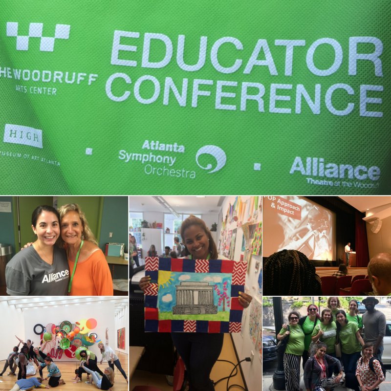 alliancetheatre's tweet photo. Thanks to everyone who came to #WACEdConf17. We loved building community through the arts with you! https://t.co/WsR0MLuVBL