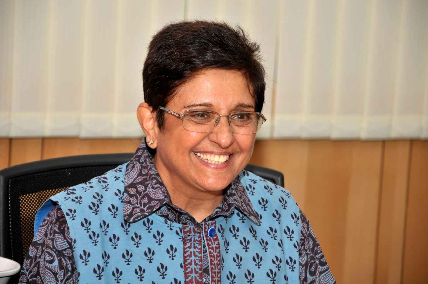 Happy birthday to India\s first female IPS officer Kiran Bedi    