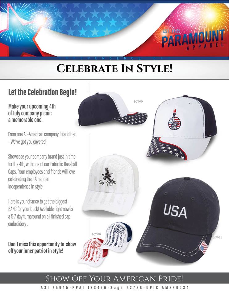ColemanGroup_AL's tweet photo. From one All-American company to another - We've got you covered this 4th of July!
Showcase your company brand just in time for the 4th!! https://t.co/Vm6XFKQVGx