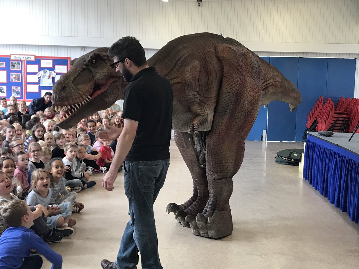 HaleFarnham's tweet photo. Thank you to @educationgroup for supporting our amazing dinosaur day #DinosaurPlanet @Cornerstonesedu https://t.co/koLndToaMV