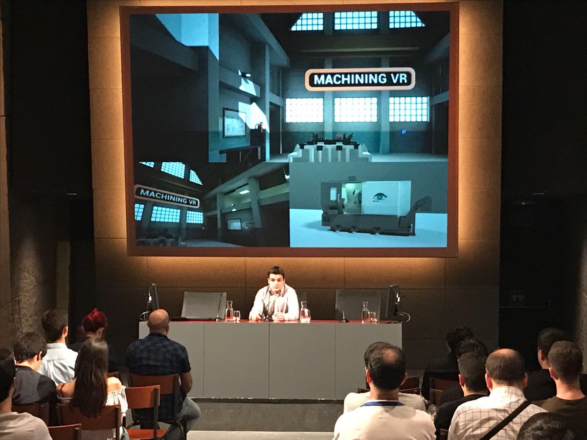 BeitxuStudios's tweet photo. Imágenes de nuestro paso por #AzplayQ2, donde conocimos y compartimos un montón de experiencias. #MachiningVR #Industria40 #sartutabeitxu https://t.co/iqddu3pywb