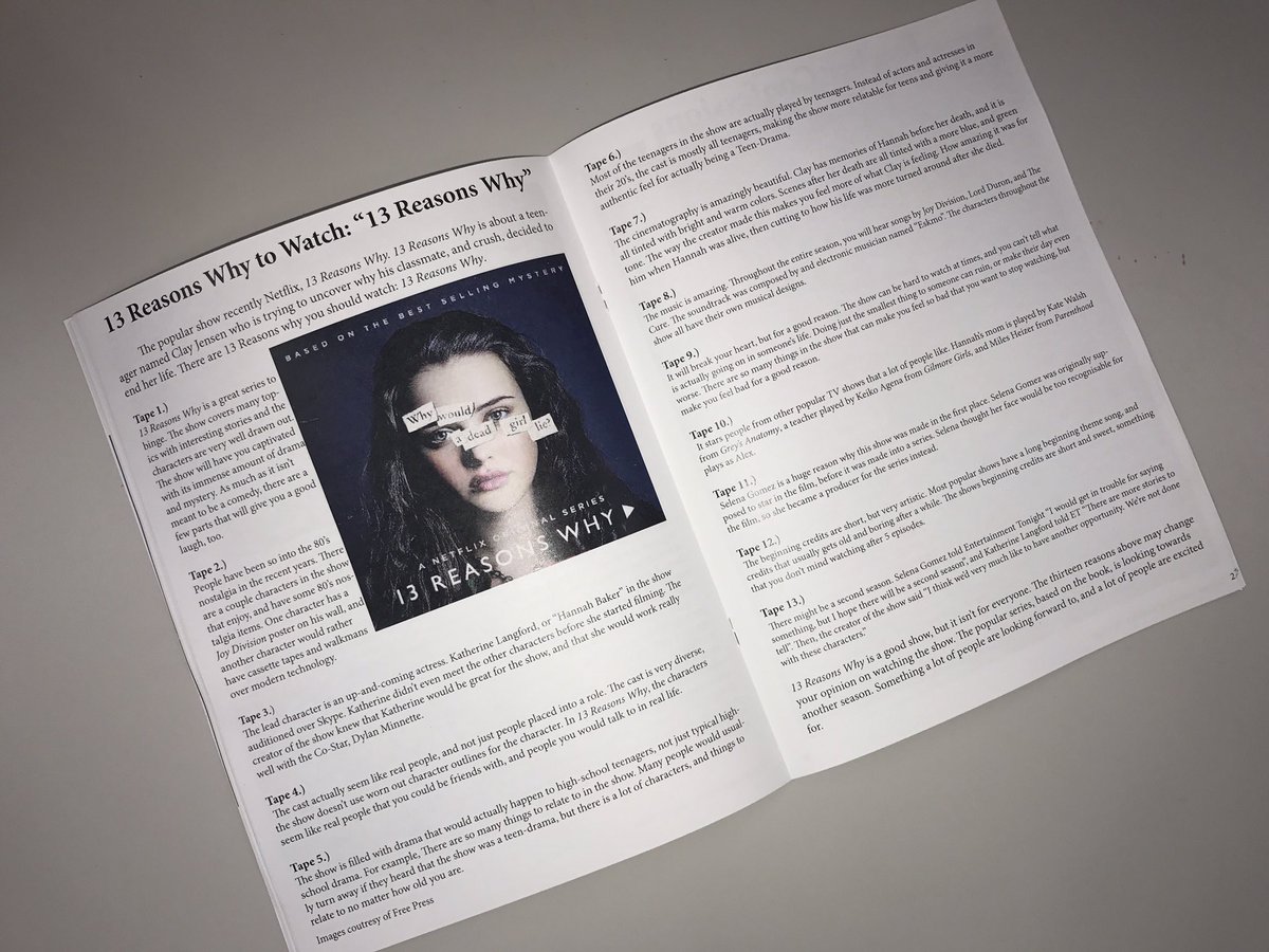 Buy a copy of Innerview and find out why to binge watch 13 Reasons Why!