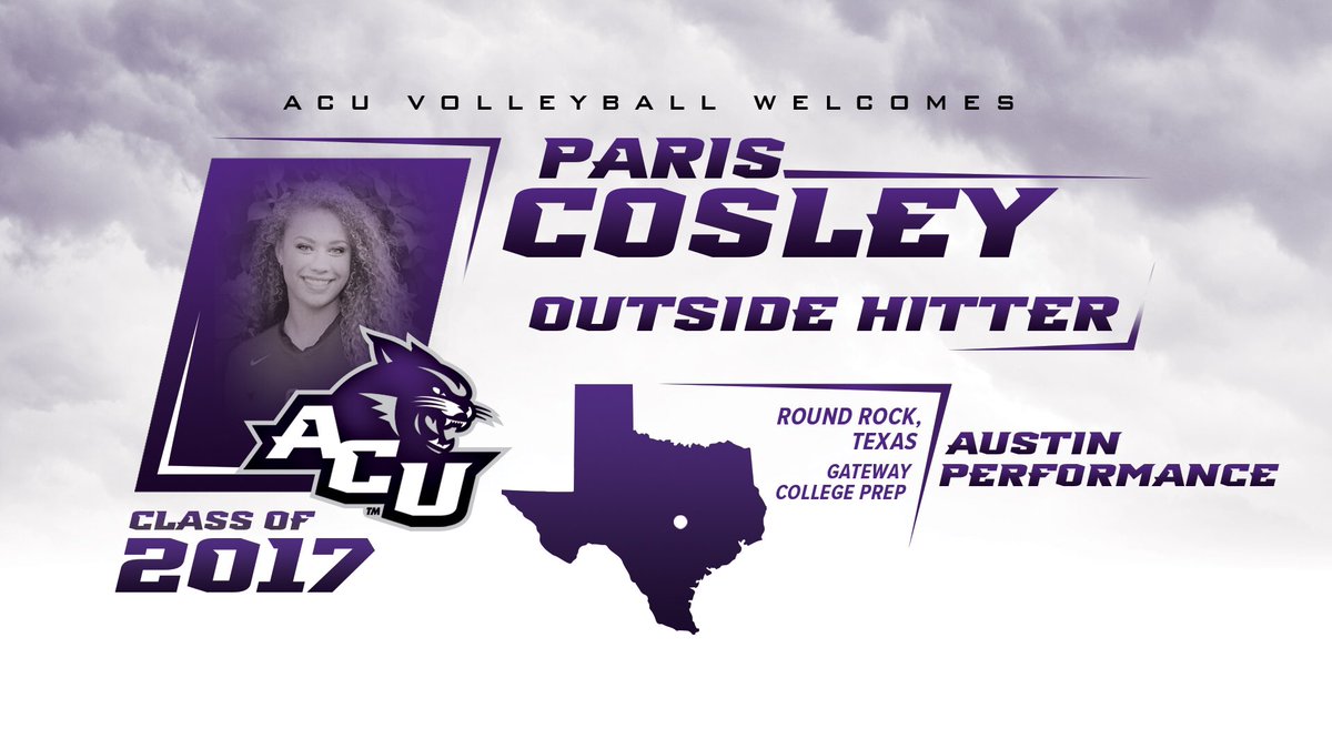 ACU_Volleyball's tweet photo. It's a fantastic Friday as we Summer Spotlight Paris Cosley who joined our team back in January. #ACUVB #ScratchEm @CosleyParis https://t.co/gjLl09LCLk