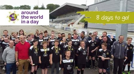 DMTFYP's tweet photo. .@HiltonMaidstone #AWD2016 football tournament raised £370 for @MUFCRaiders who had a great time taking part too https://t.co/z7DFO9fovD https://t.co/ohid1gb36z