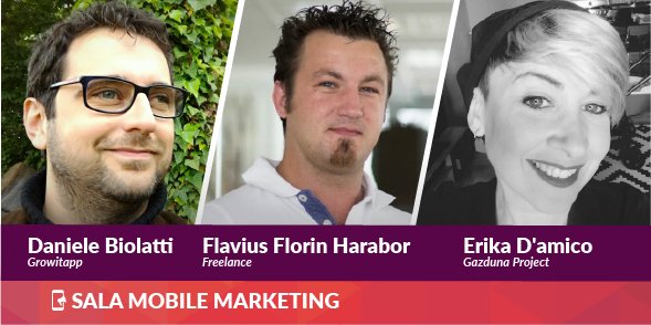 WMFWeMakeFuture's tweet photo. . @biolatti, @FlaviusHarabor ed @erikadamico sono alcuni dei relatori della Sala #MobileMarketing del #wmf17 👇 https://t.co/iaIfkqWCNb https://t.co/YEddDRzaZT