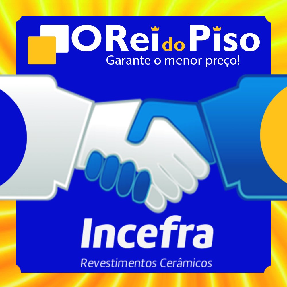oreidopisolim's tweet photo. Bem vindo Incefra! #OReidoPiso agora trabalha com os produtos da #CerâmicaIncefra. #Parceria #Sucesso #CompreComQuem #GaranteOMenorPreço https://t.co/Mnbc6BoPJx