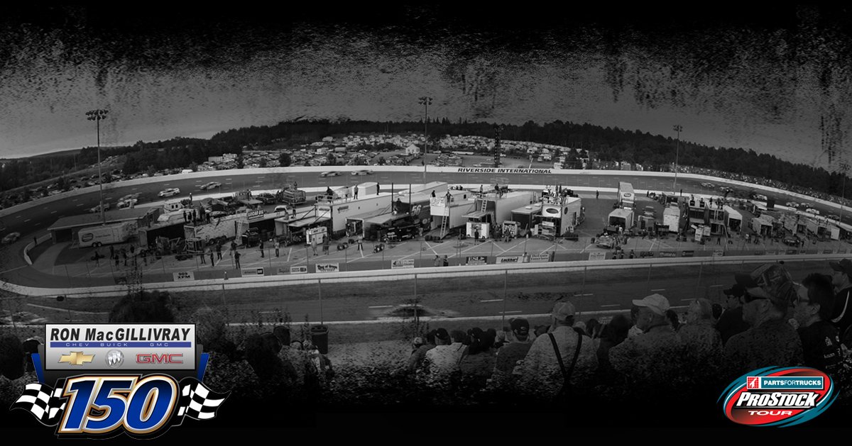 ehrt3r's tweet photo. Can't wait to head back to @Riverside_NS for the @RMGGM 150 - Coming up June 17th! @ProStockTour  #riversidespeedway https://t.co/5MTn2DlNXA