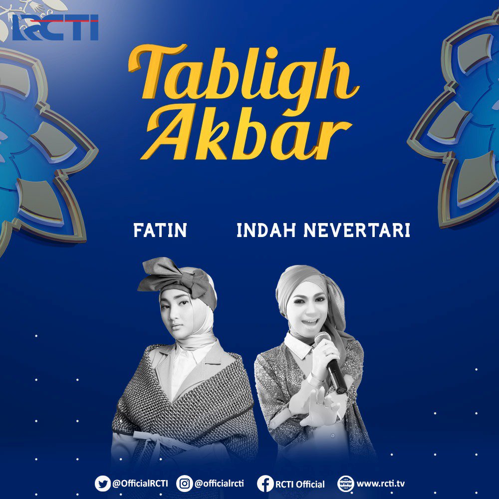 Selain itu, <a href="/FatinSL/">Fatin Shidqia Lubis</a> dan @ineversal juga akan hadir dan membawakan lagu bernuansa religi #TablighAkbar2017