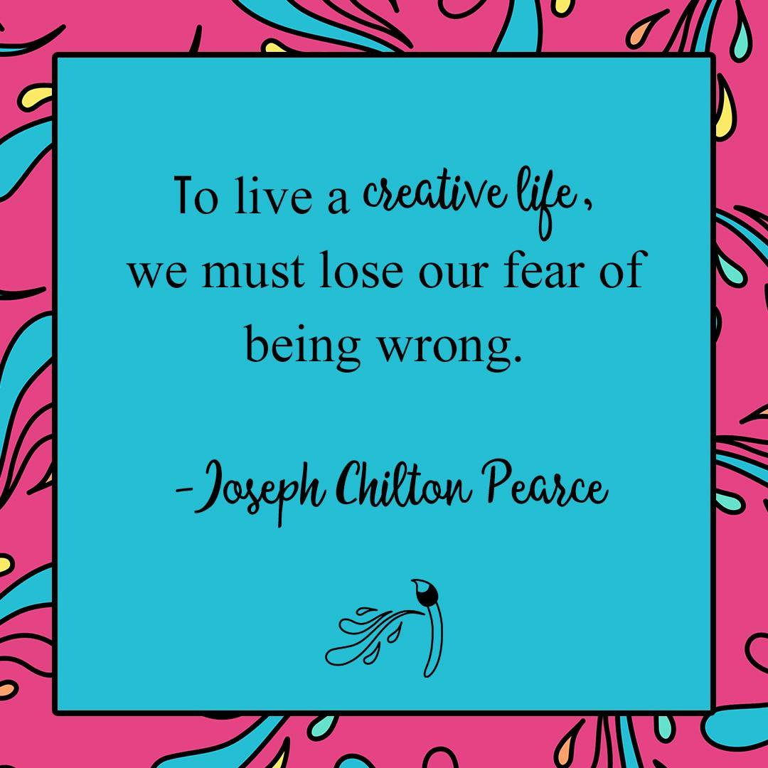 AllAboutHope06's tweet photo. Creativity doesn't take being right, just being perfectly YOU. RT and tag a friend you think is #courageouslycreative! Happy Friday! https://t.co/8bUDsdt7ns