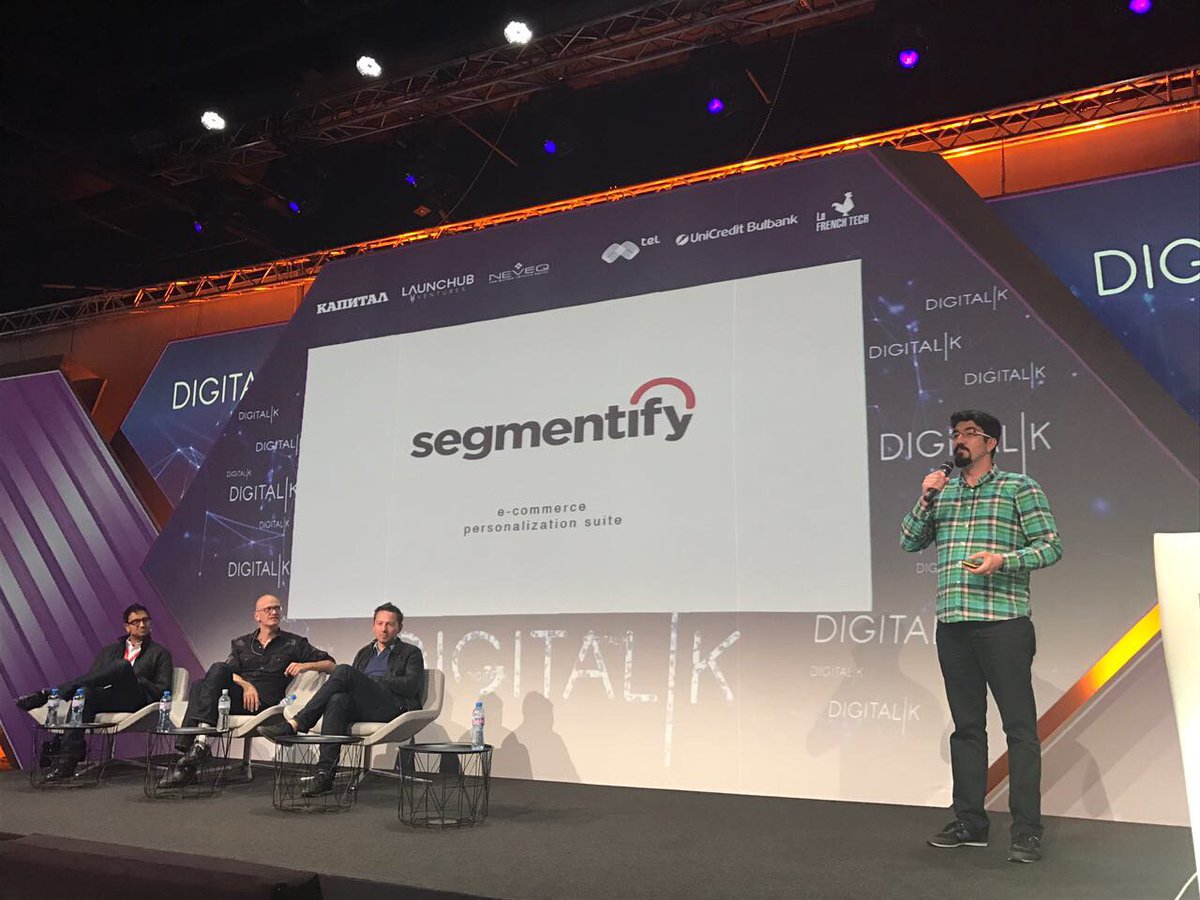 segmentify's tweet photo. We are on stage @digitalkcon Count down begins for the winner! #Digitalk2017 #digitalk #digitalk17 #startups #Pitch #Entrepreneurship https://t.co/X2Txvnh3PP