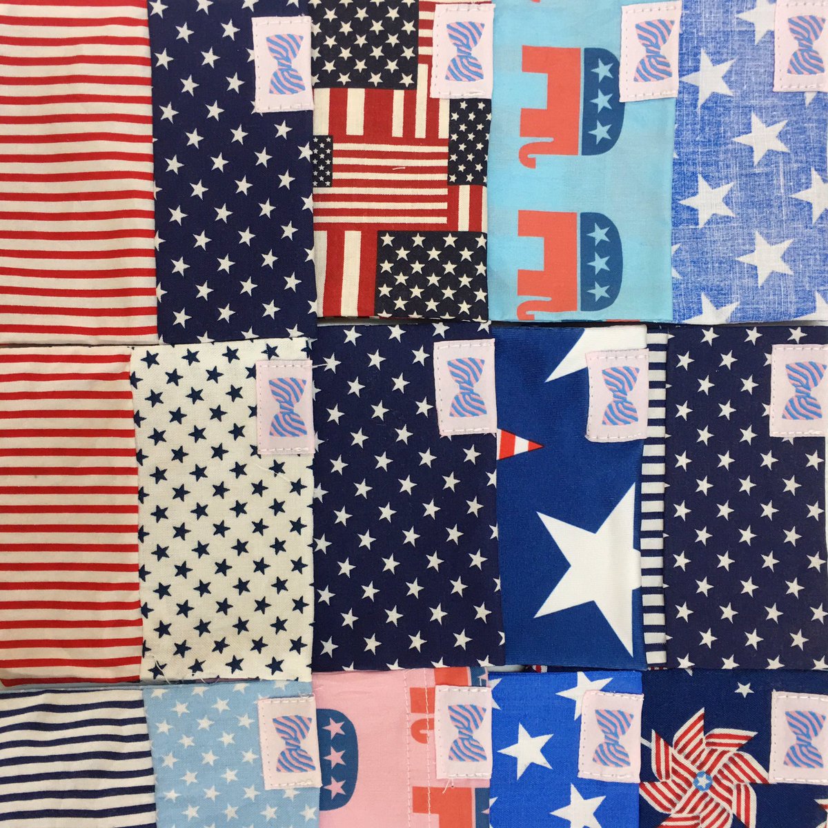 New patriotic pockets have debuted just in time for July 4th! Shop the link in bio for never before seen patterns 🇺🇸