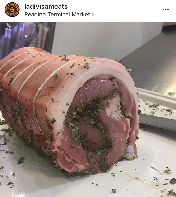 RdgTerminalMkt's tweet photo. Look at that porchetta 😍🤤@ladivisameats #RTMShop #RTMCook https://t.co/9OI6A1XWwe