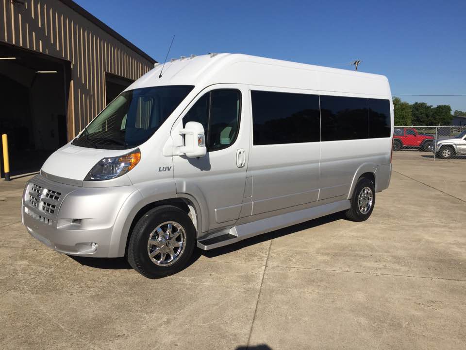 DolphinMtrCoach's tweet photo. "Our newest product #RamProMaster" Images shared fresh off of the production line. #PrideInWorkmanship, #LuxuryConversionVan #GrandCoachLLC https://t.co/kAbPas5VhO