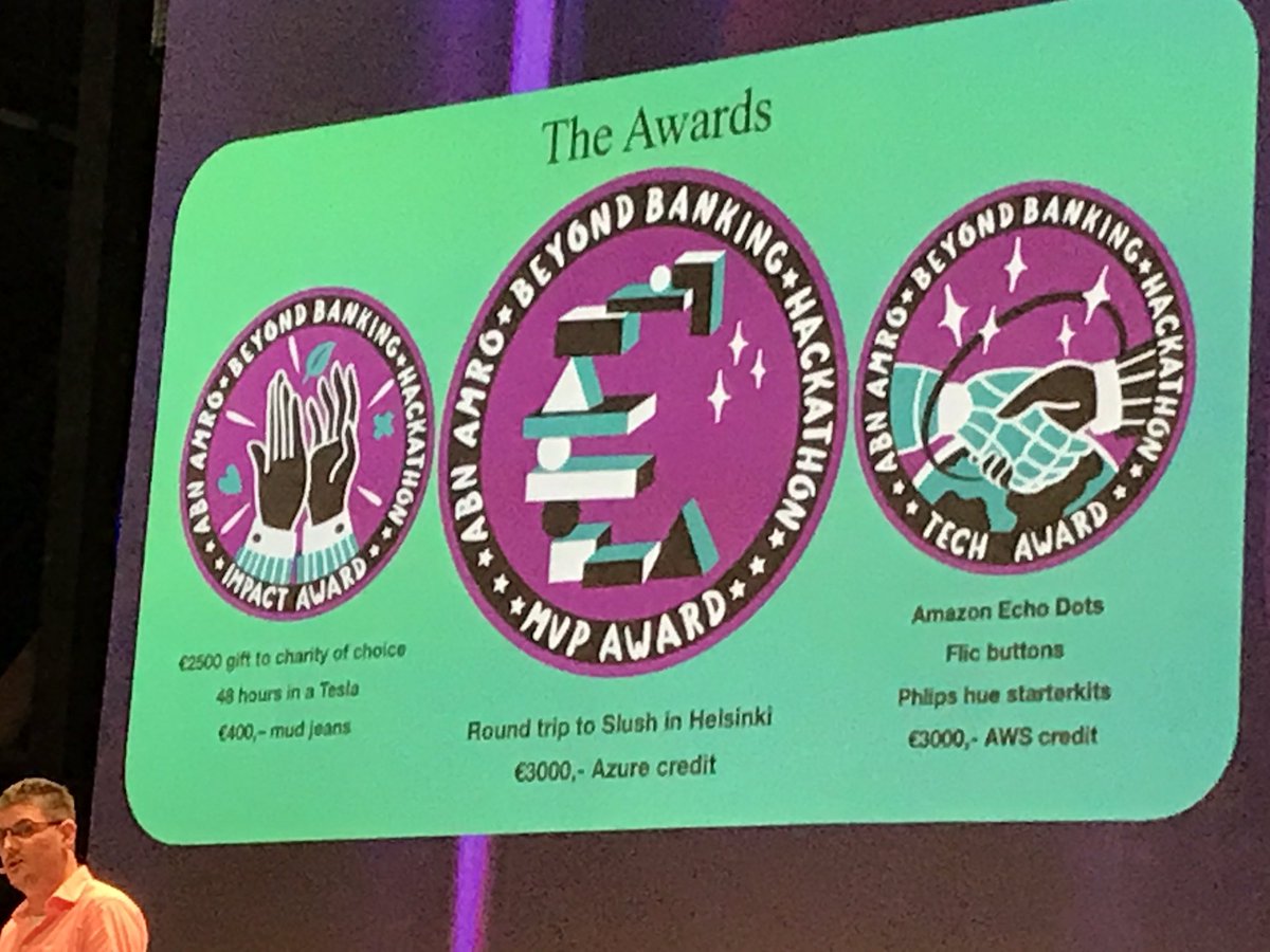 astridhack's tweet photo. #BeyondBanking hackathon about to take off. Nice awards to be win #Azure https://t.co/wVOH8RtOaH