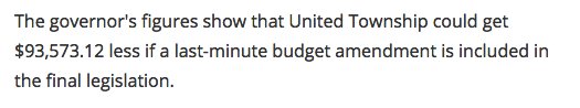 AndyManar's tweet image. Another Dr. Purvis lie @qctimes.  FACT: there are #NoRedNumbers in #SB1. Stop misleading people of IL &amp;amp; use your energy to #FixTheFormula!