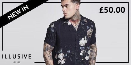 IllusiveLondon's tweet photo. Look smart &amp; fresh in the Botanical Illusion Sublimated Shirt! Shop now @ https://t.co/VSAZweJ6oS https://t.co/5i5o3mJyRx