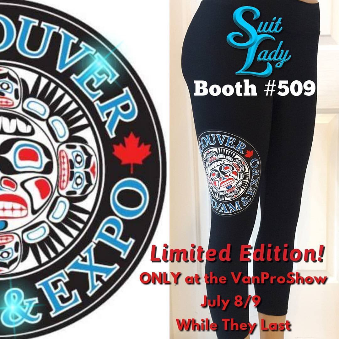buffmum's tweet image. LIMITED EDITION @SuitLadyCA #LEGGINGS Get them at their booth in the #Expo ONLY 100 pairs! #vanproam #vanproshow #vpa #ifbb #bcabba