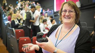 CMVerse's tweet photo. Delighted to be welcoming @OpenUniversity Prof. Monica Grady to speak about #CosmicCollisions2017: https://t.co/oEffBHkFml #science https://t.co/uoFoNjdYOI