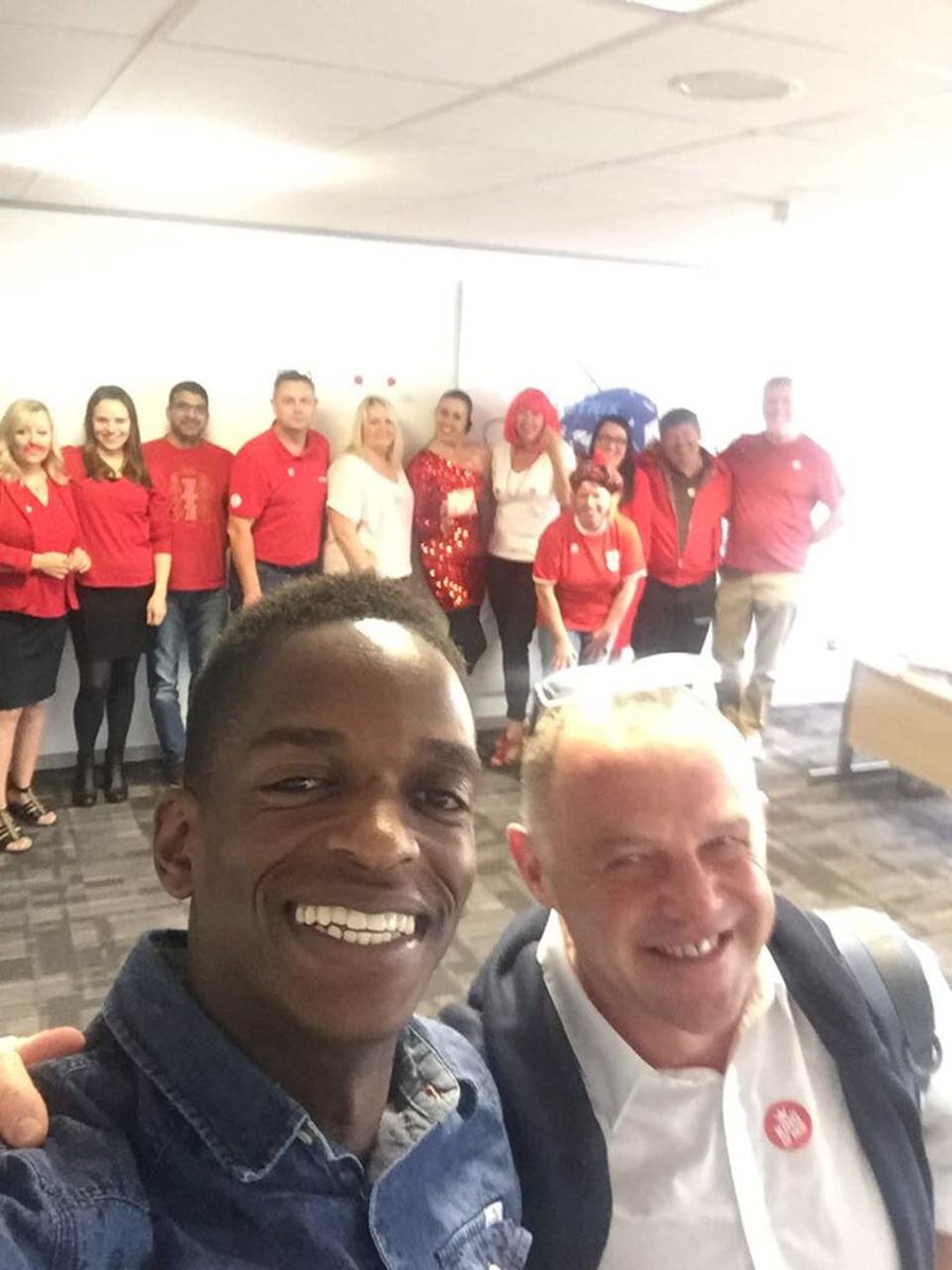 RESITRIX_UK's tweet photo. It’s RED FRIDAY!!! Our fundraising event for British Heart Foundation! https://t.co/aTSpNX9feT