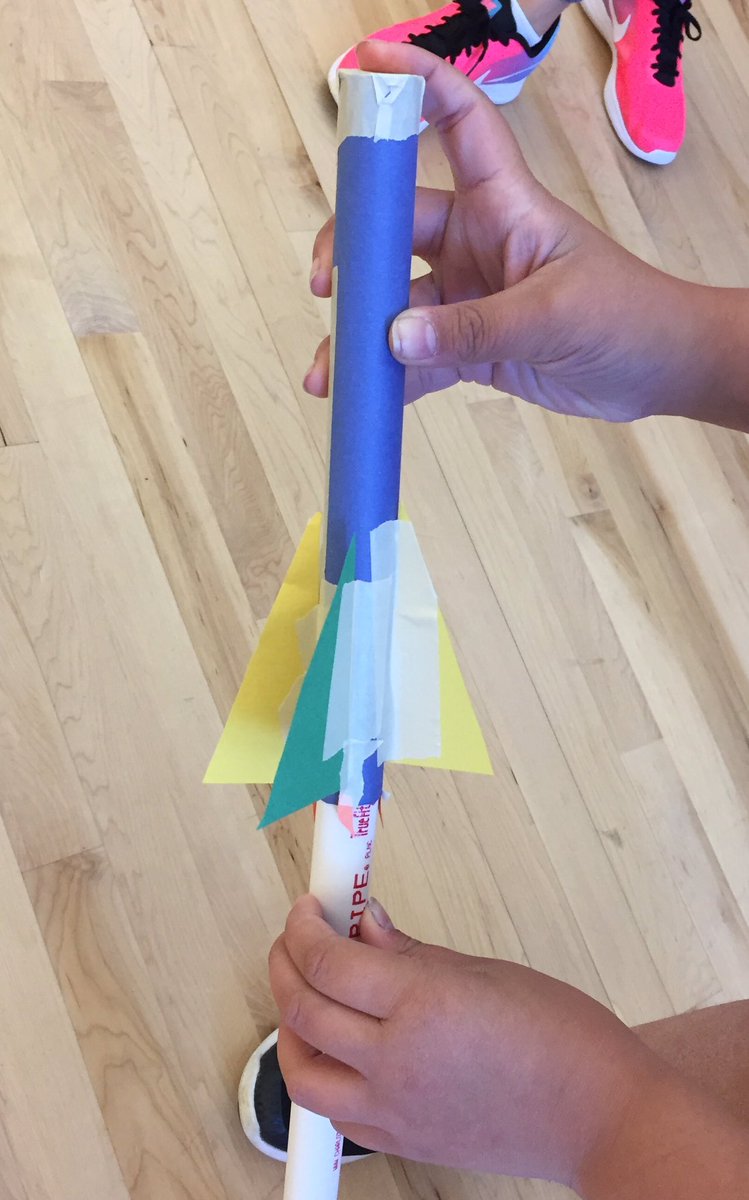 Air Rocket...designed by 4th grade scientists at STEAM Day! Watch it fly!!! <a href="/westonpublic/">Weston Public School</a> <a href="/FieldWeston/">Principal</a> <a href="/WEEFC/">WEEFC</a>