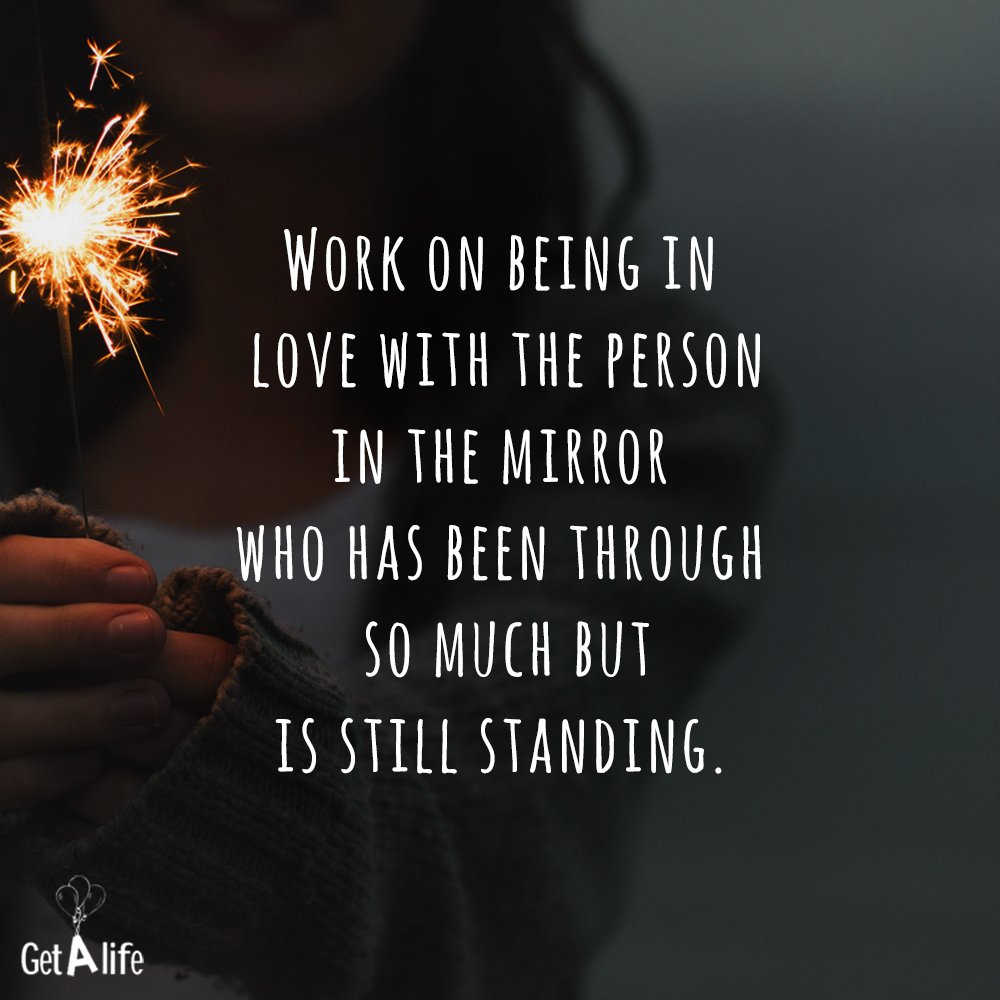 Learn the Art of loving Yourself.