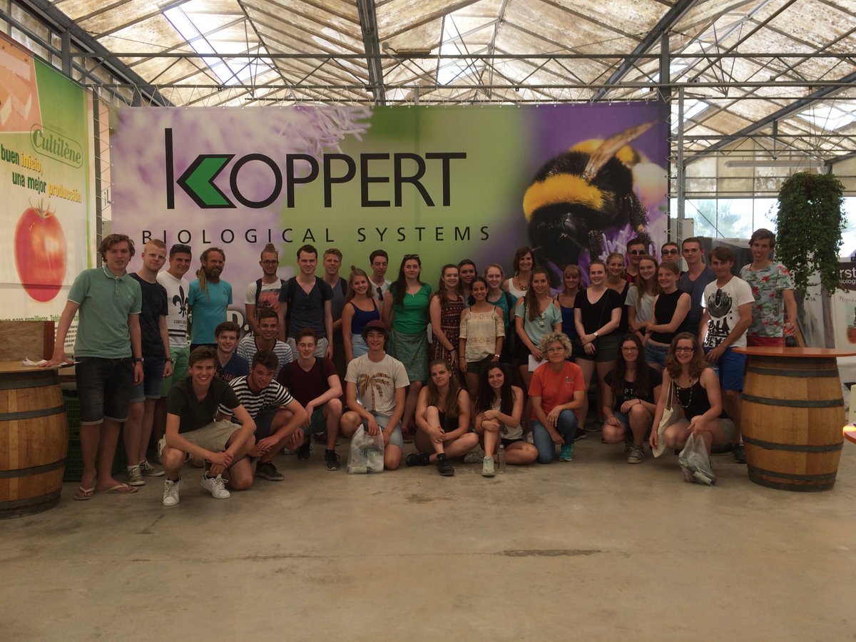 ClisolTurismo's tweet photo. Nos visitaron estudiantes de @UniUtrecht junto a Dr. Femke van Noorloos
Interés en Sostenibilidad y #ControlBiológico 

Gracias @KOPPERT_ES https://t.co/y73bjNBXAG