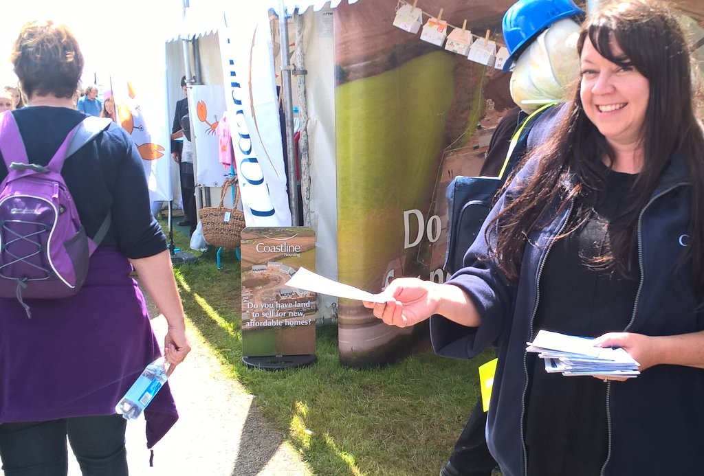 LF_Coastline's tweet photo. @CoastlineHouse #sharedownership #homeownership spreading awareness of shared ownership #royalcornwallshow https://t.co/XchjzijrlH