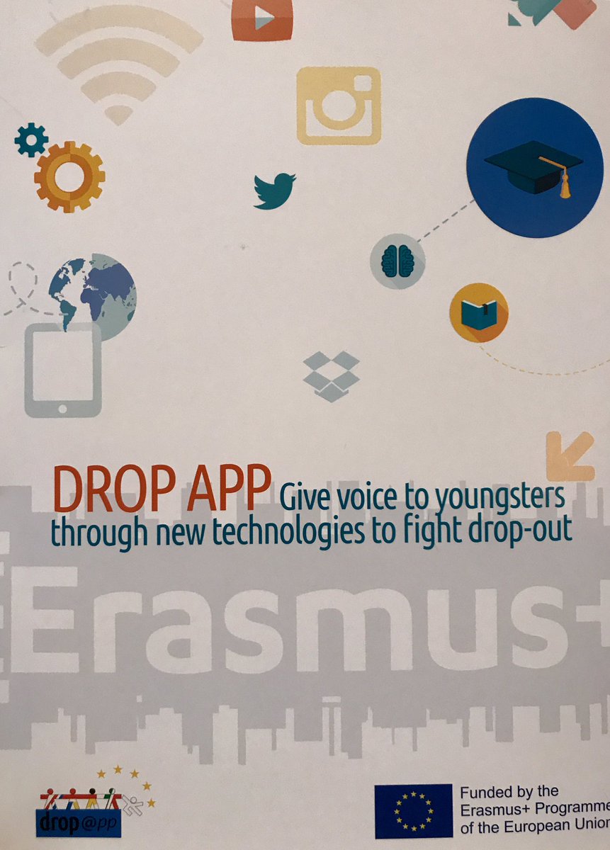 Civiform's tweet photo. #DropApp è un progetto innovativo perché, non parla degli studenti... parla con gli studenti.  
#ErasmusPlus @EUErasmusPlus https://t.co/XtSlD8DkL3