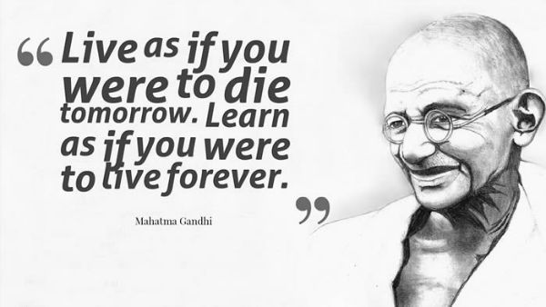 Live as if you were to die tomorrow. Learn as if you were to live forever. goo.gl/jINJNB #Careeradvice