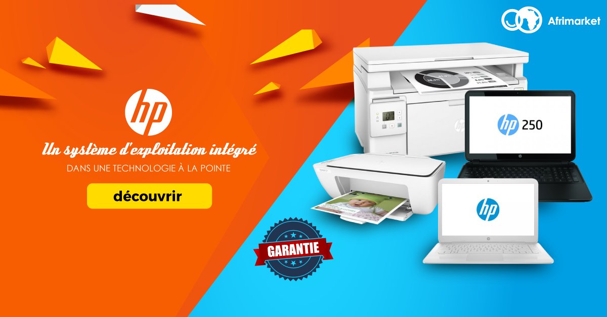 «Système d'exploitation intégré» &amp; «Garantie fiable»...nos stars HP sont irrésistibles! 
👉afri.ma/2t1CN3x
#hightech #Afrimarket