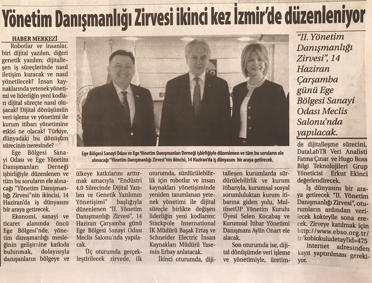 egeydd's tweet photo. Ticaret Gazetesi - 9 Haziran 2017 Cuma @ticaretgazetesi https://t.co/QFfGeH039D
