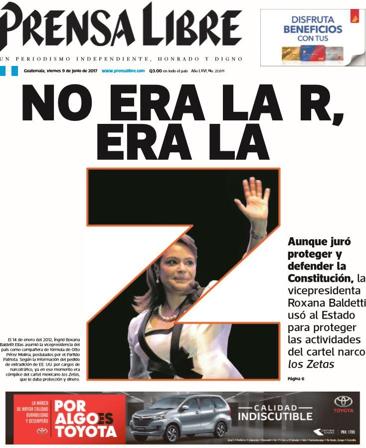 prensa_libre's tweet image. 📰 PORTADA DE HOY |