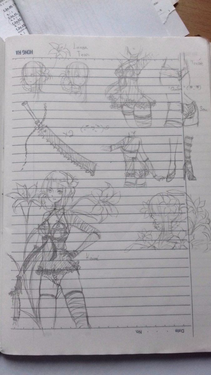 Kainé outfit... sure is "dangerous"... 