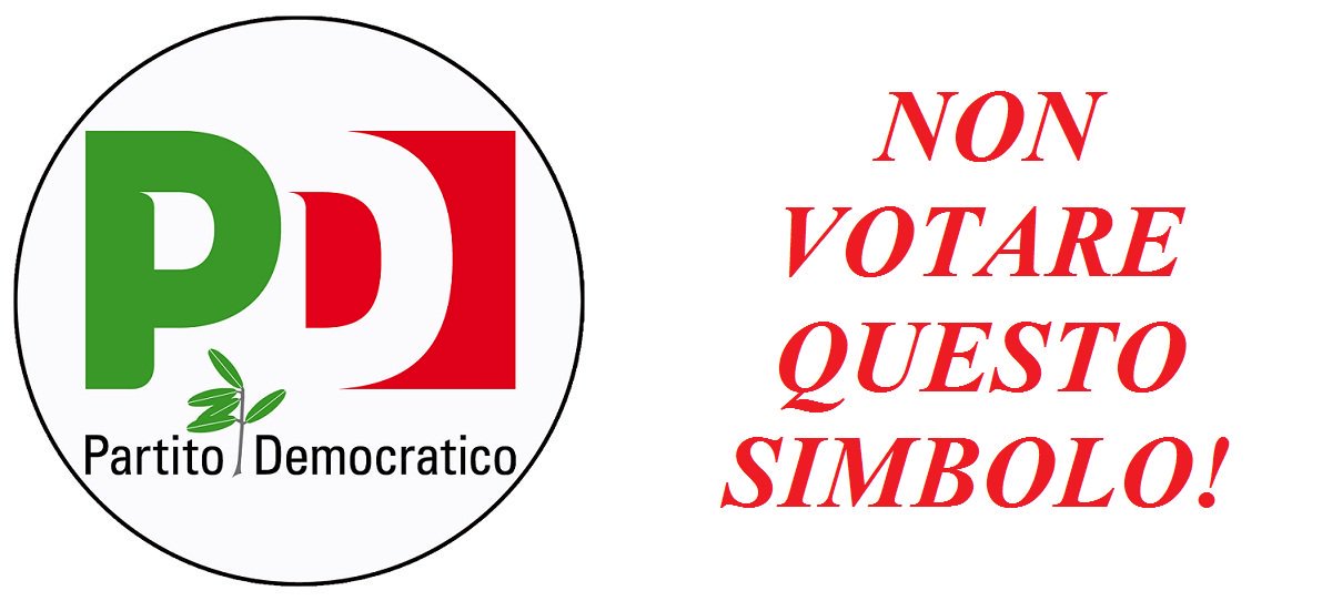 ClaudioDeglinn2's tweet photo. PER IL BENE DELL'ITALIA NON VOTATE PIÙ IL PD ! NO IUS SOLI ! MAI PIÙ PD ! NO ISLAM ! #MovimentOnesti #MarciasuRoma https://t.co/nq4fu92sI4
