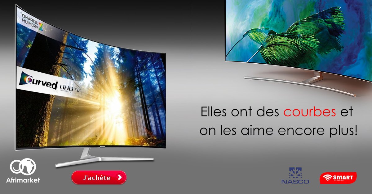 Le nec plus ultra de la technologie en TV, c'est sur #Afrimarket. Finesse et élégance au RDV !! 
Commandez par ici 👉afri.ma/2rcLOFs
