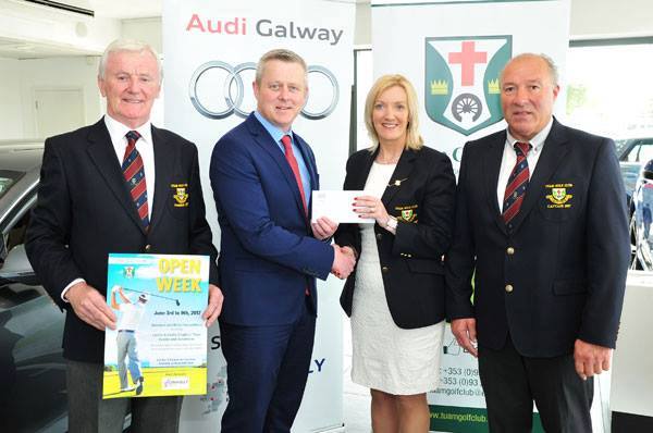 AudiGalway's tweet photo. @AudiGalway are proud to support @TuamGolf Club with their Open Week which runs until this Sunday. https://t.co/zg2oPxVlcI