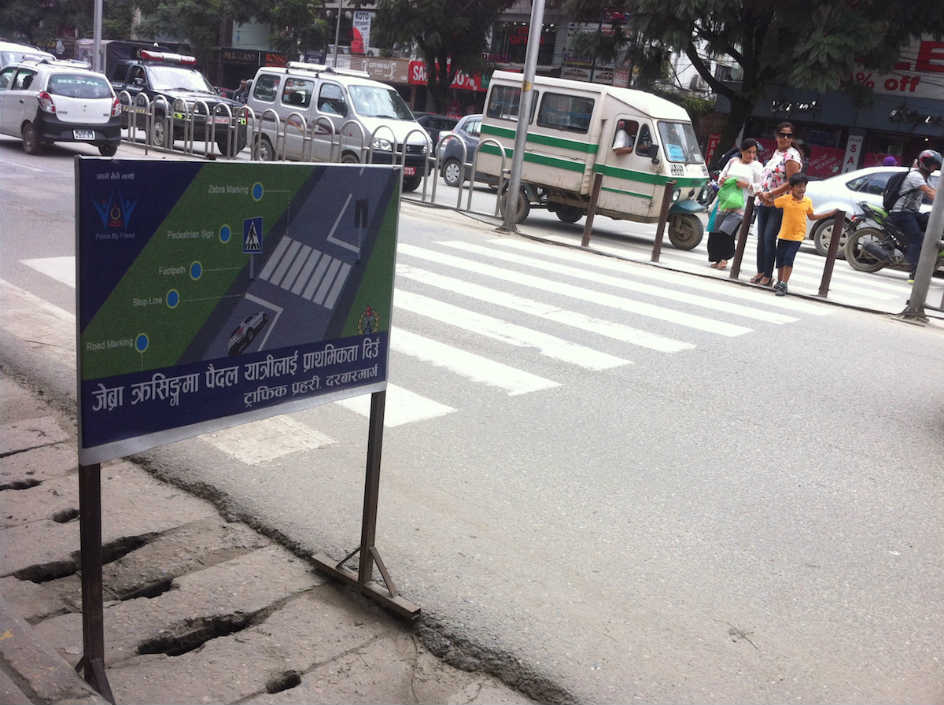 Direction to paint zebra crossing at distance of 120 meters in 15 days bit.ly/2t1LrPi