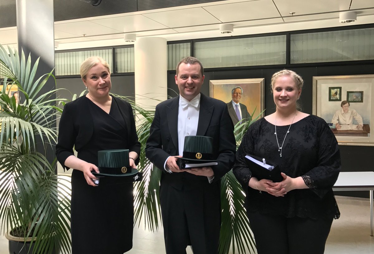 Onnittelut Katriinalle hienon väitöksen johdosta ja kiitos vastaväittäjä dosentti Miia Turpeiselle! @amchelsinki